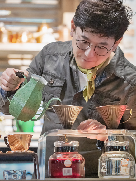 킴스마운티커피클래스 커피체험