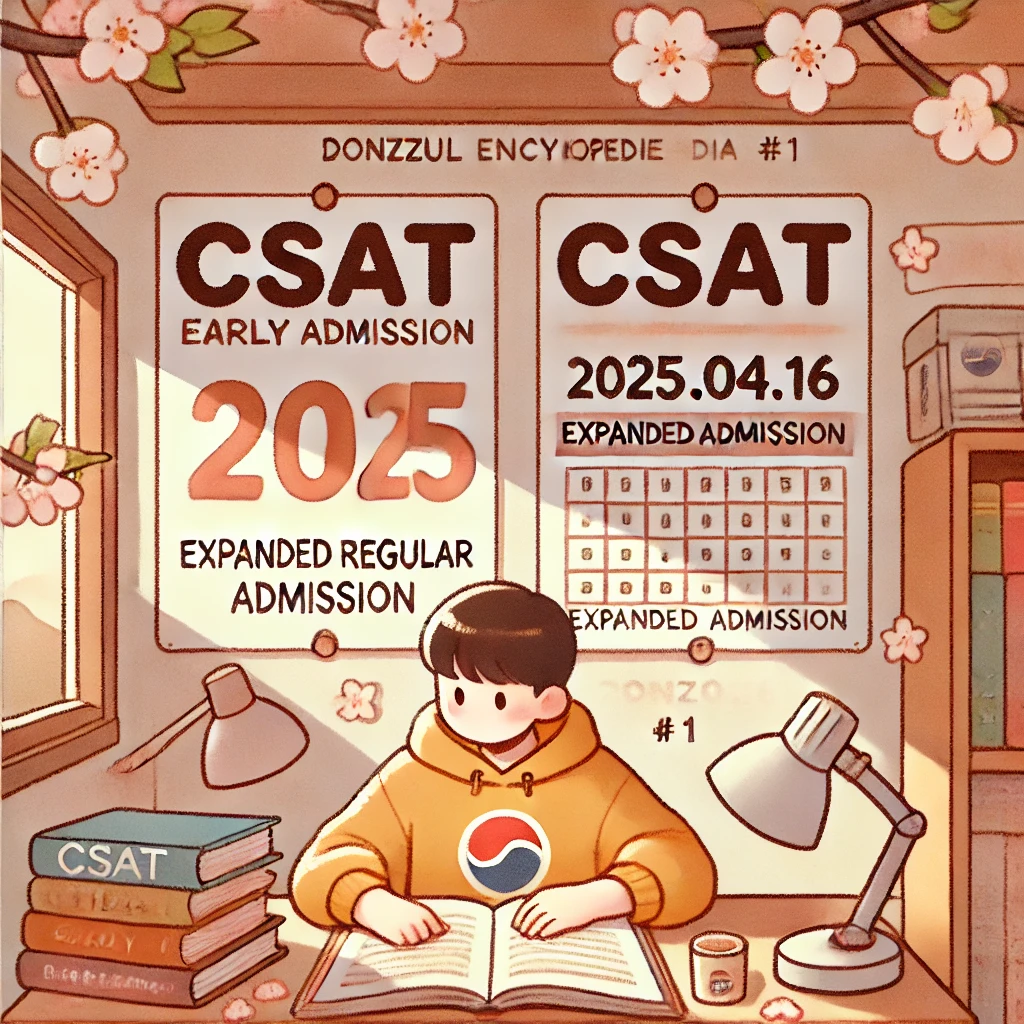 📘 (20250416) 키워드 백과 ① - 정시 확대