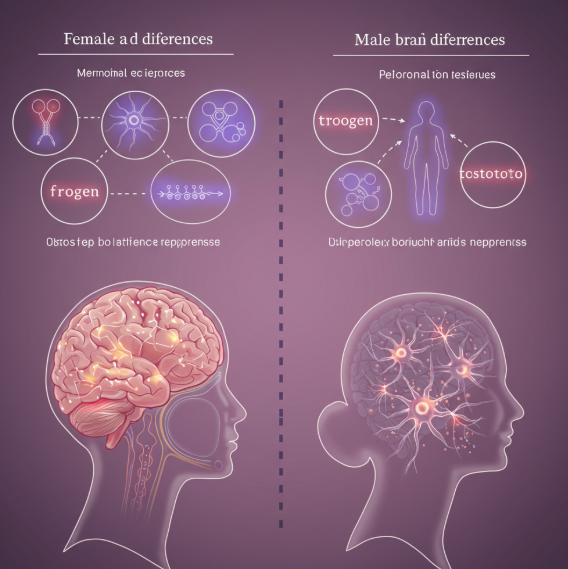 뇌 구조와 호르몬의 차이