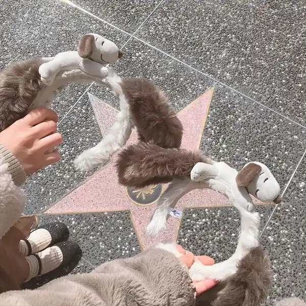 스누피 머리띠