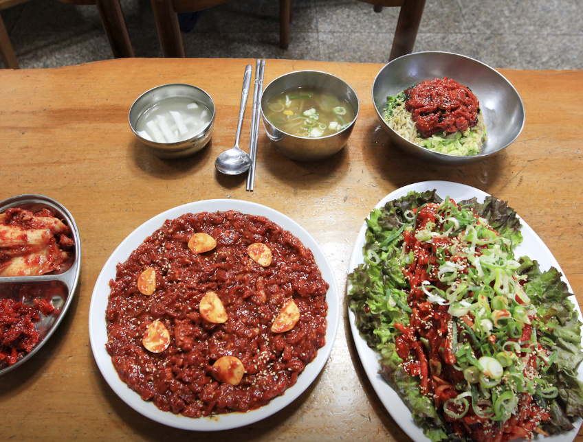 제일식당 대표 메뉴