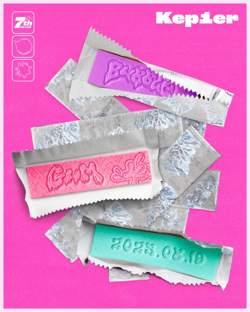케플러(Kep1er) 7집 미니 앨범 ‘BUBBLE GUM(버블 검)’ 티징 이미지, 클렙