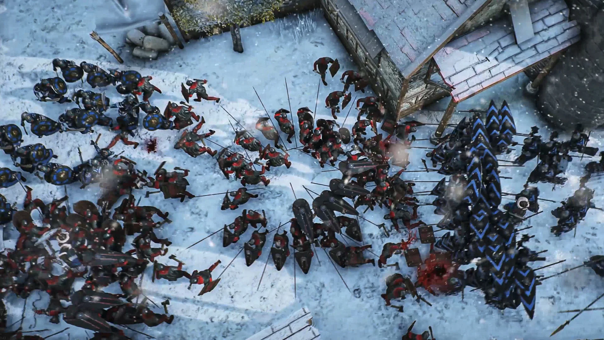 유닛과 지형을 이용한 전략적인 전투