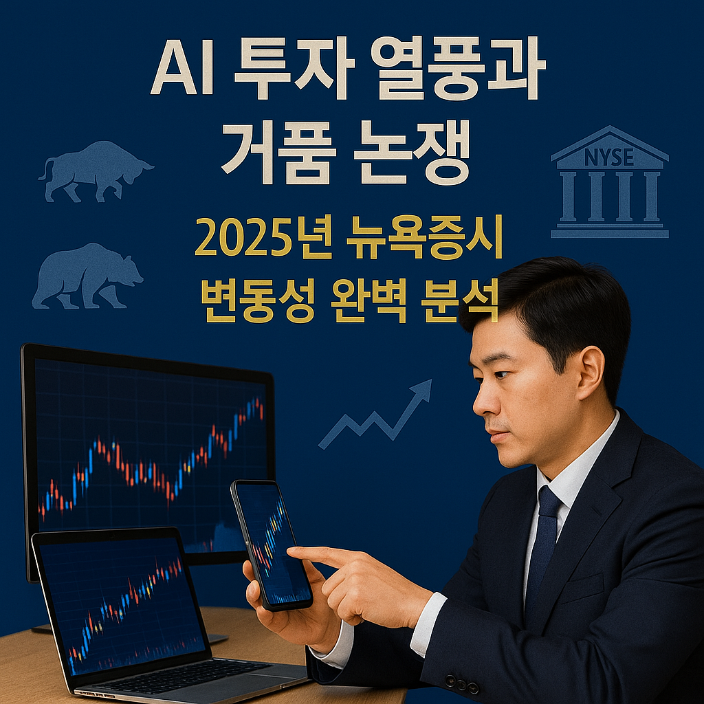 AI 투자 열풍과 거품 논쟁 2025년 뉴욕증시 변동성 완벽 분석