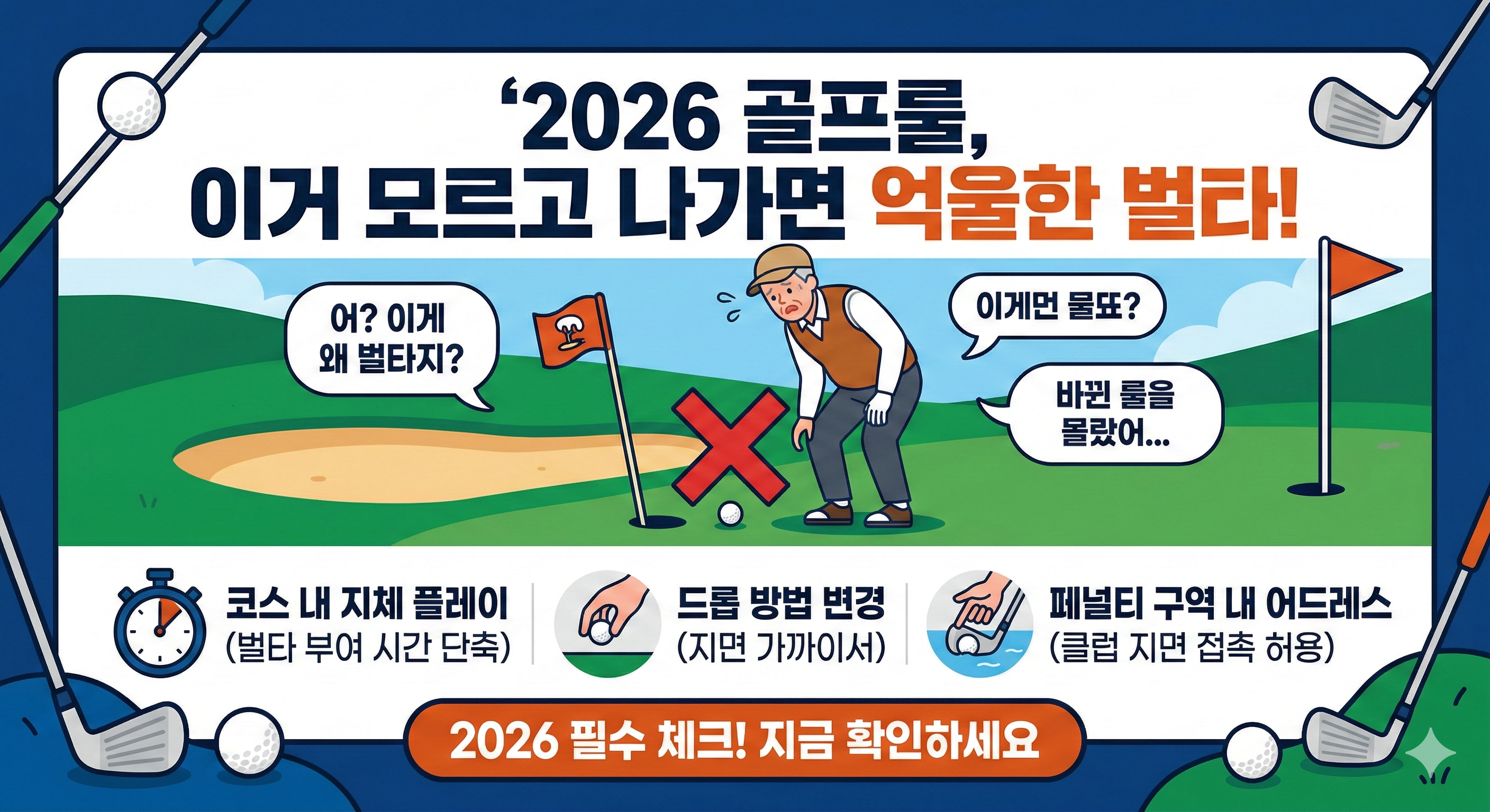 라운드 전 필수 체크!