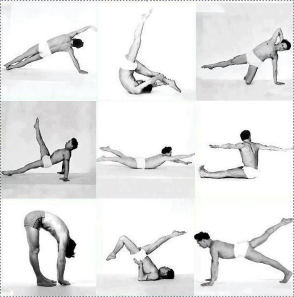 조셉 필라테스의 클래식 매트 동작 34가지