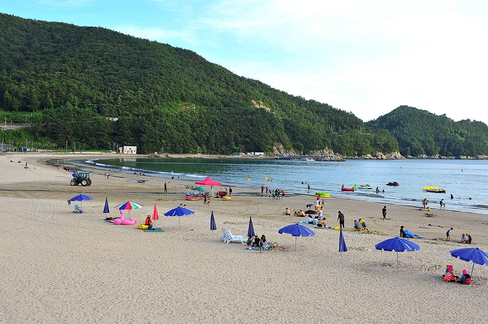 송정솔바람야영장 남해군 송정솔바람해변