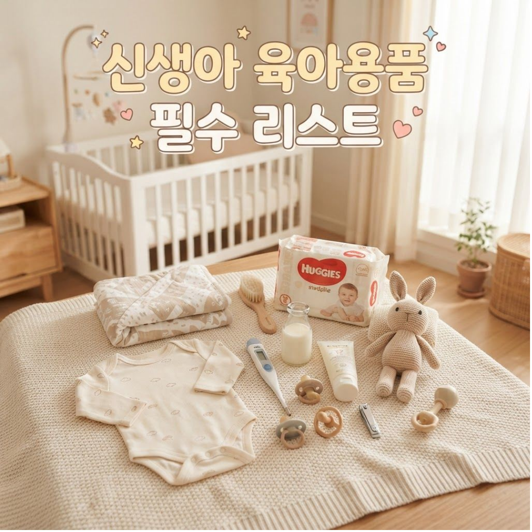 신생아용품 필수 리스트