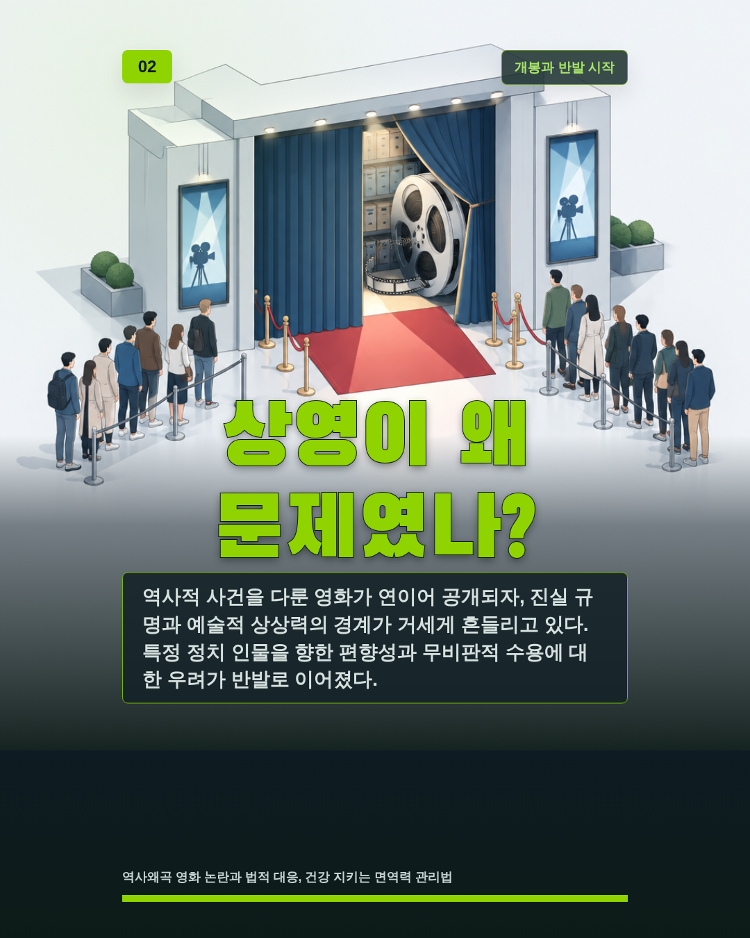 상영이 왜 문제였나?