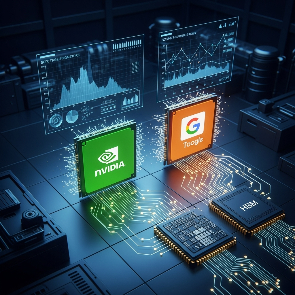 삼성전자 SK하이닉스 HBM 시장 전망 구글 TPU vs 엔비디아 GPU 경쟁 분석