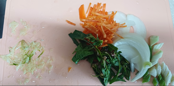 야채 준비