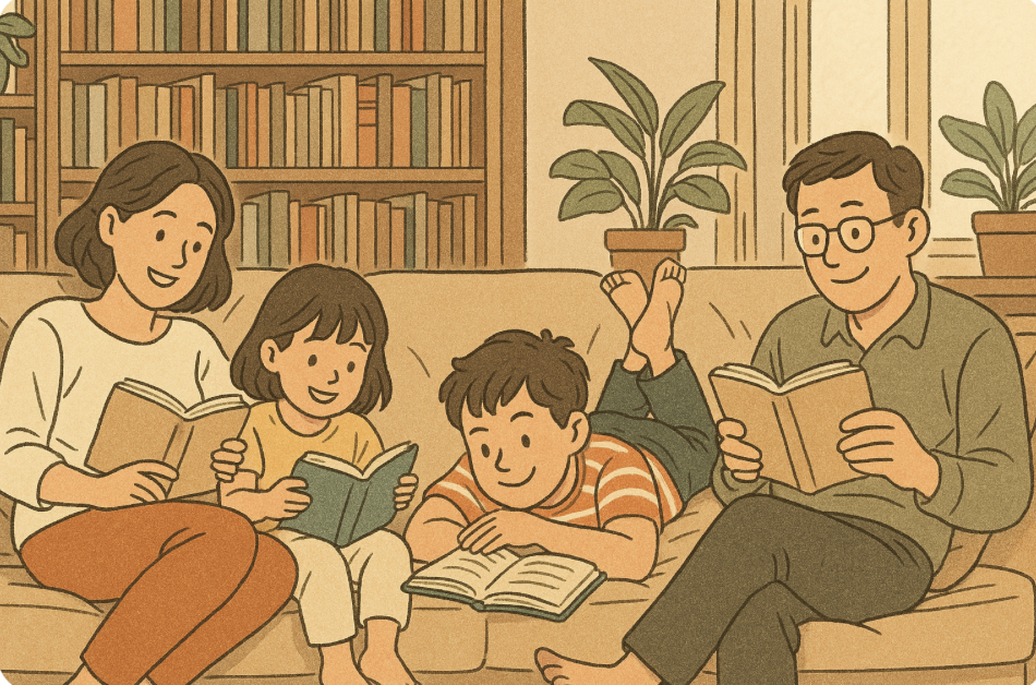 환경이 중요한 독서습관 만들기