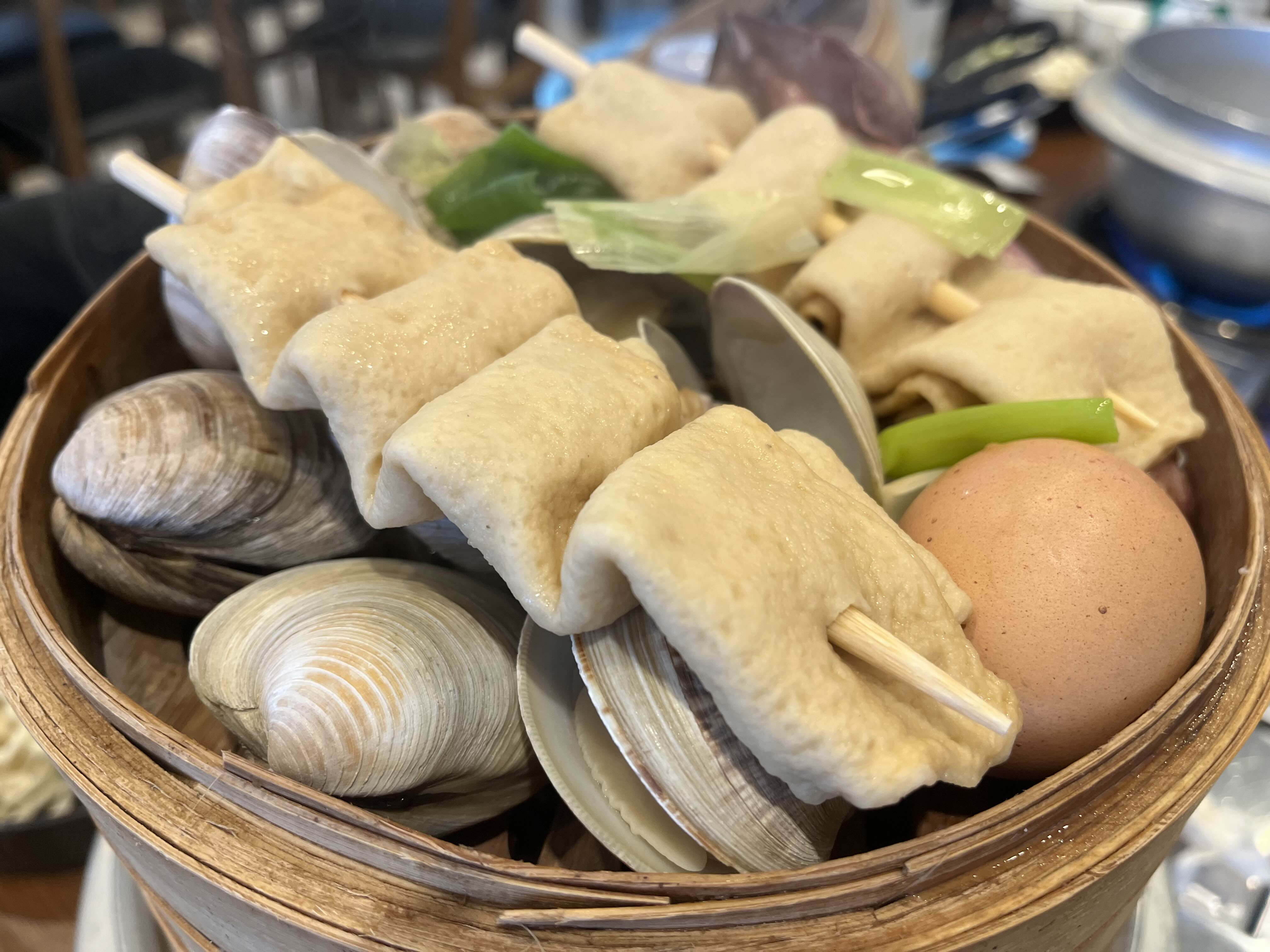 조개랑 어묵 계란