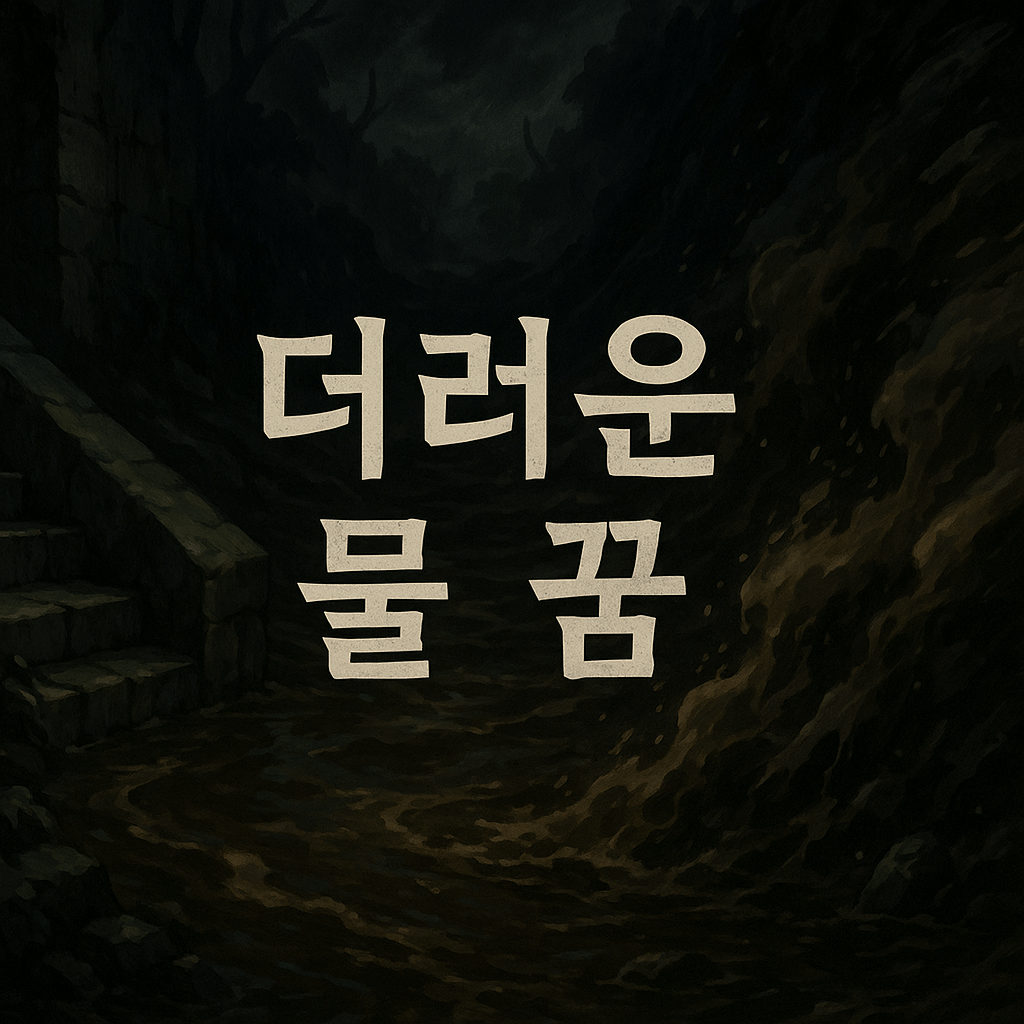 더러운 물 꿈 해몽
