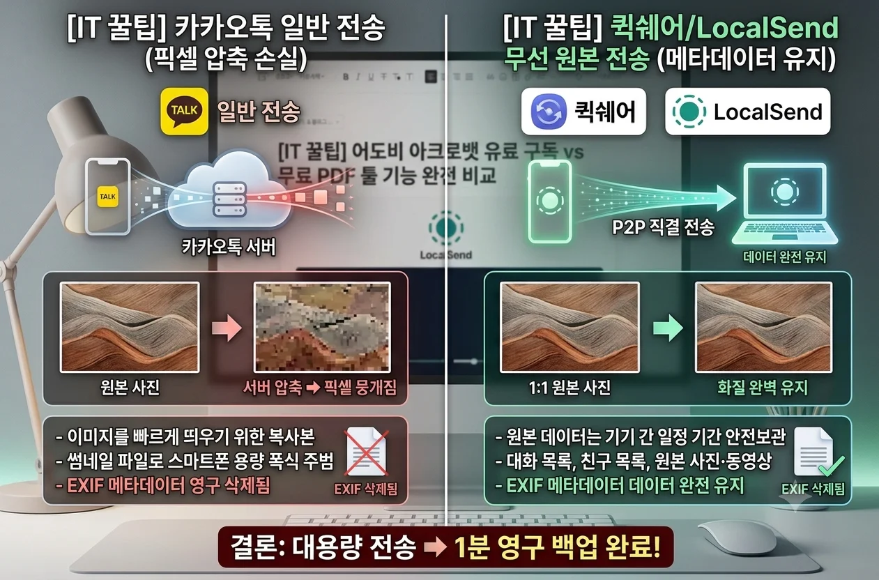 Ilovepdf 웹사이트 접속 무설치 PDF 병합 및 파일 용량 줄이기 압축 실행 화면