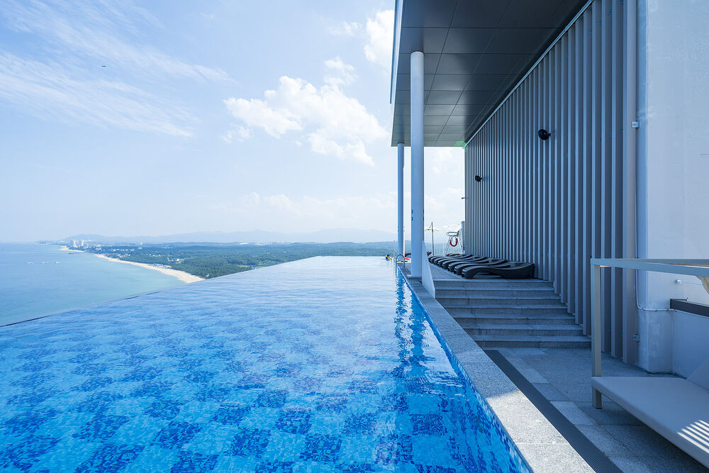 강릉 컨피네스 오션 스위트 호텔｜신축 오션뷰 스위트 &amp; 인피니티풀까지 완벽한 호캉스