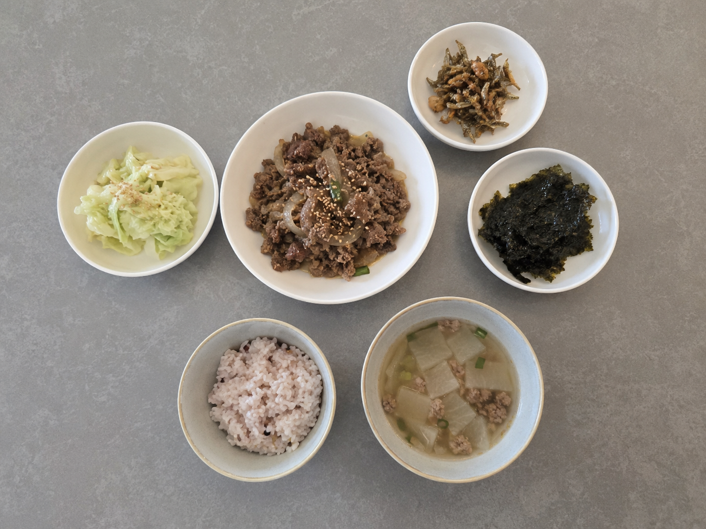 소고기뭇국 사진, 아이 맑은 국 사진