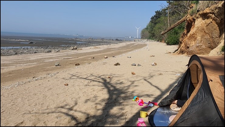 대부도-해변수욕장-전경