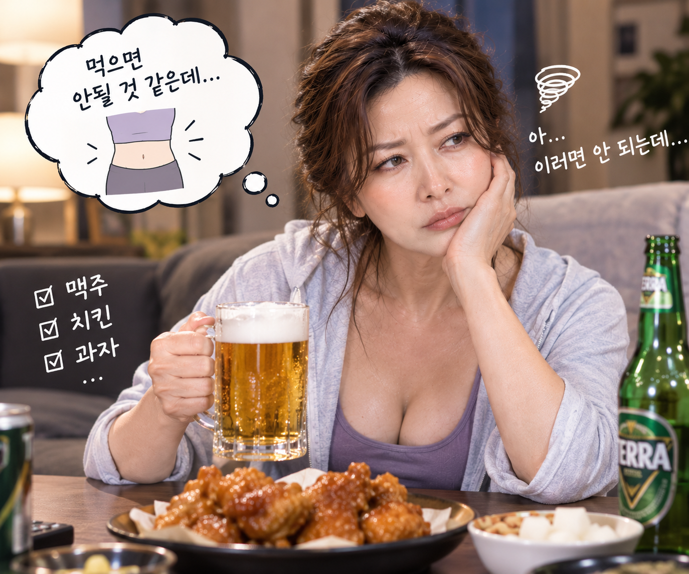 50대 여성 뱃살 빼는 방법