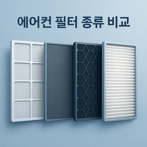 에어컨 필터 종류별 특징 정리