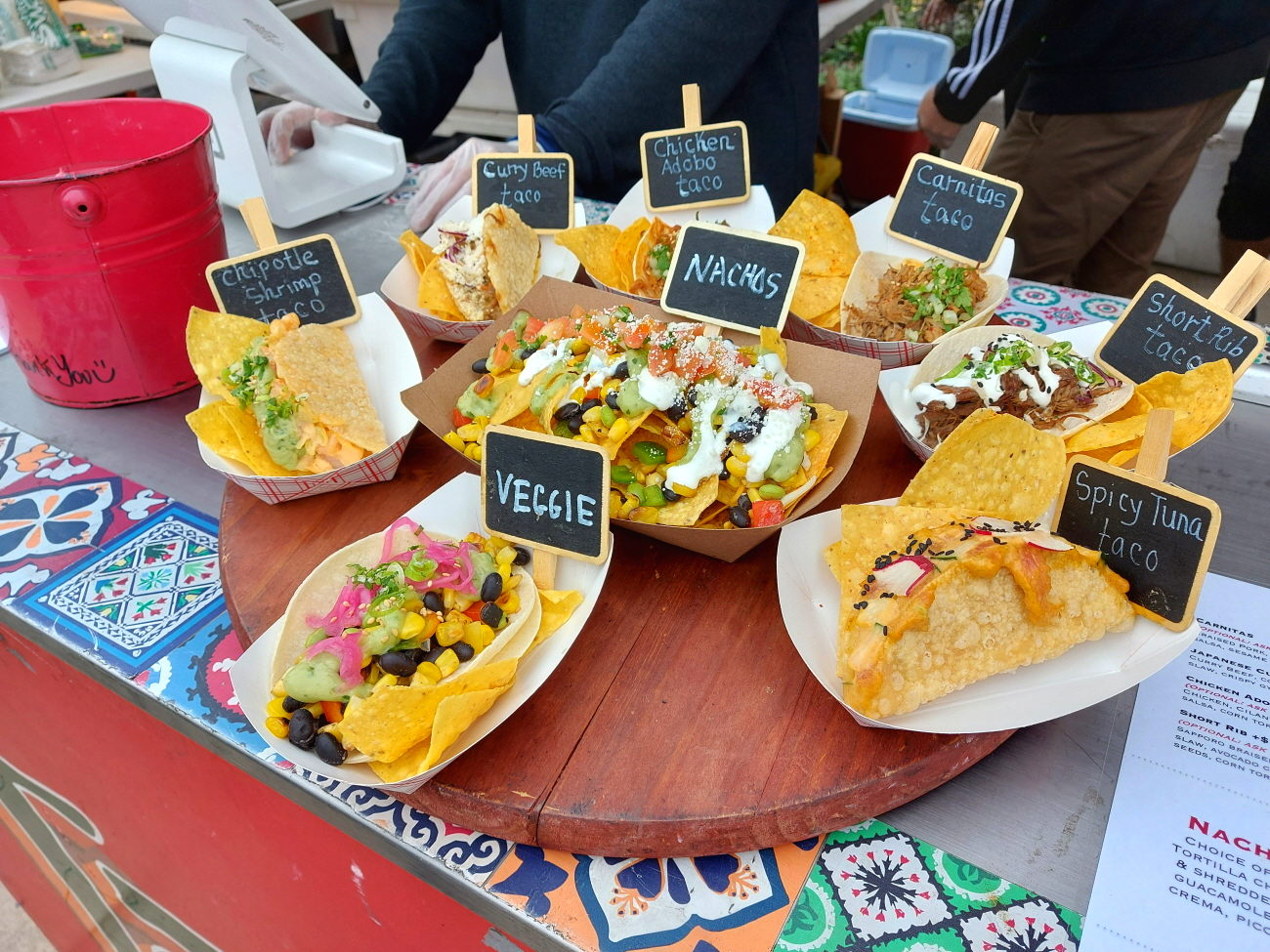 Smorgasburg 음식들
