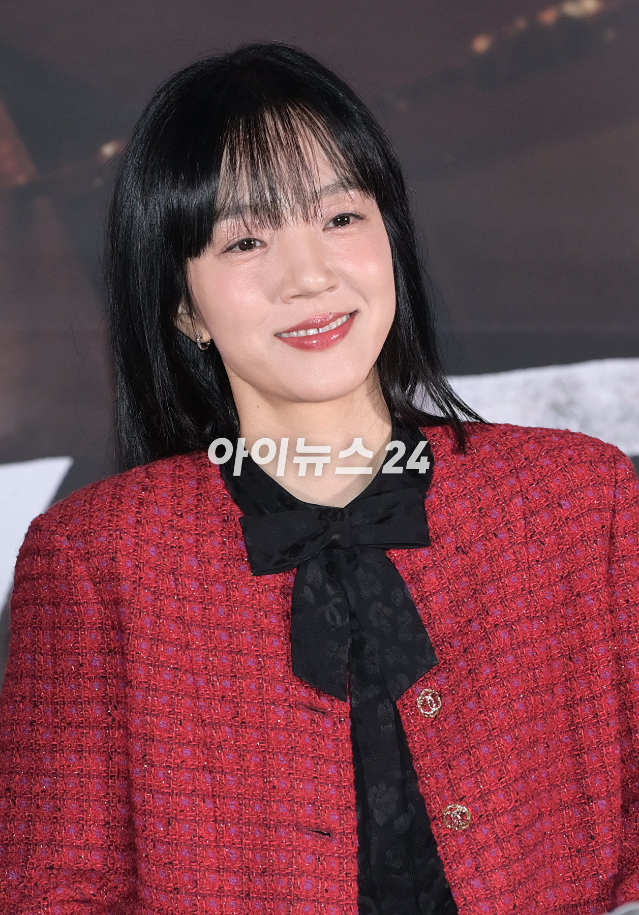 배우 임수정이 14일 오후 서울 강남구 삼성동 메가박스 코엑스에서 진행된 영화 '거미집'(감독 김지운) 언론시사회에 참석하고 있다. [사진=정소희 기자]