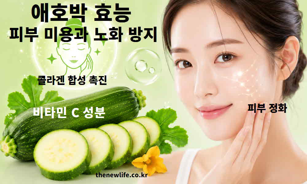애호박 효능 피부 미용 노화 방지
