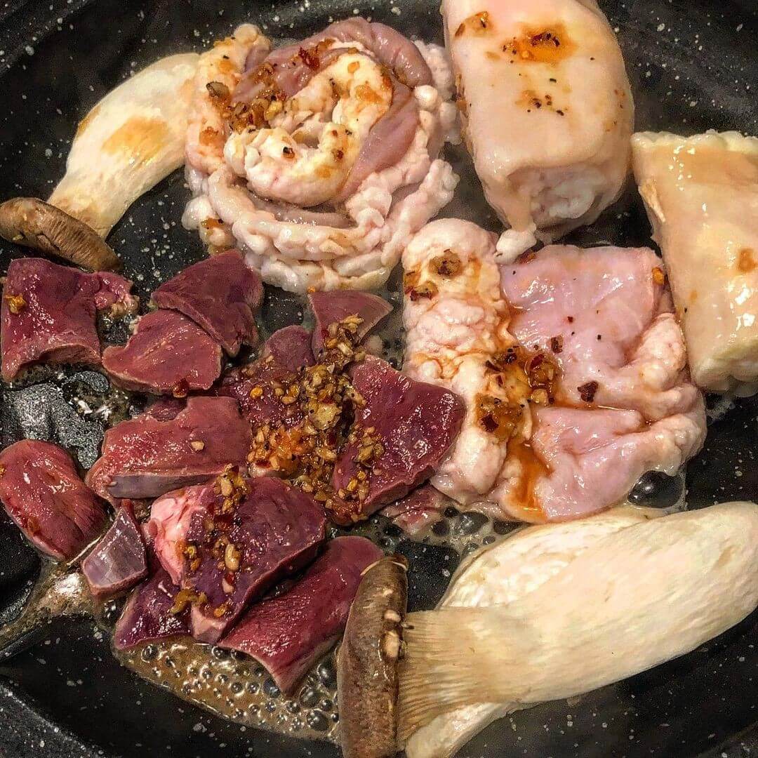 모둠 구이