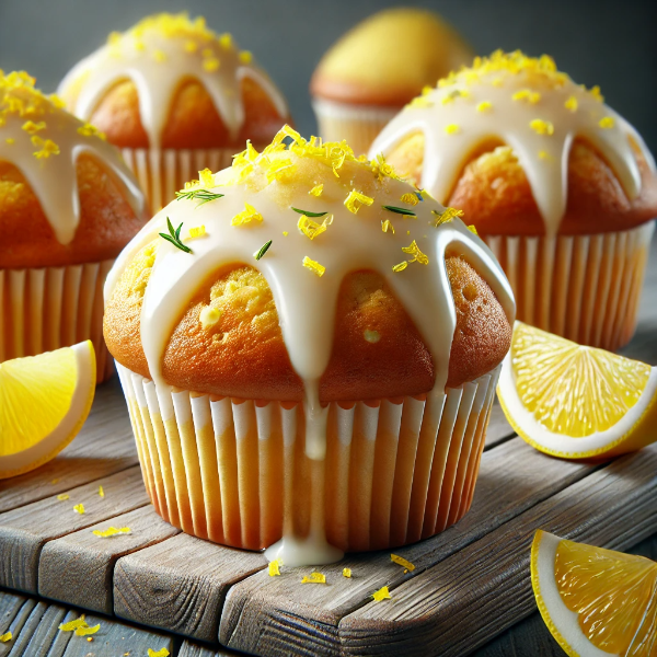 새콤달콤 레몬 머핀