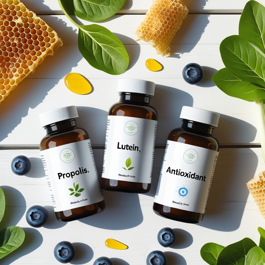 프로폴리스, 루테인