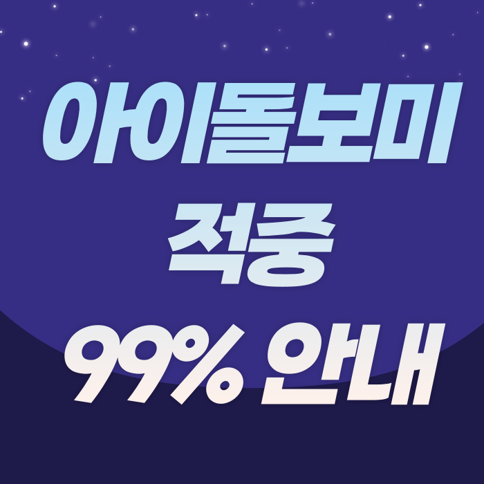아이돌보미