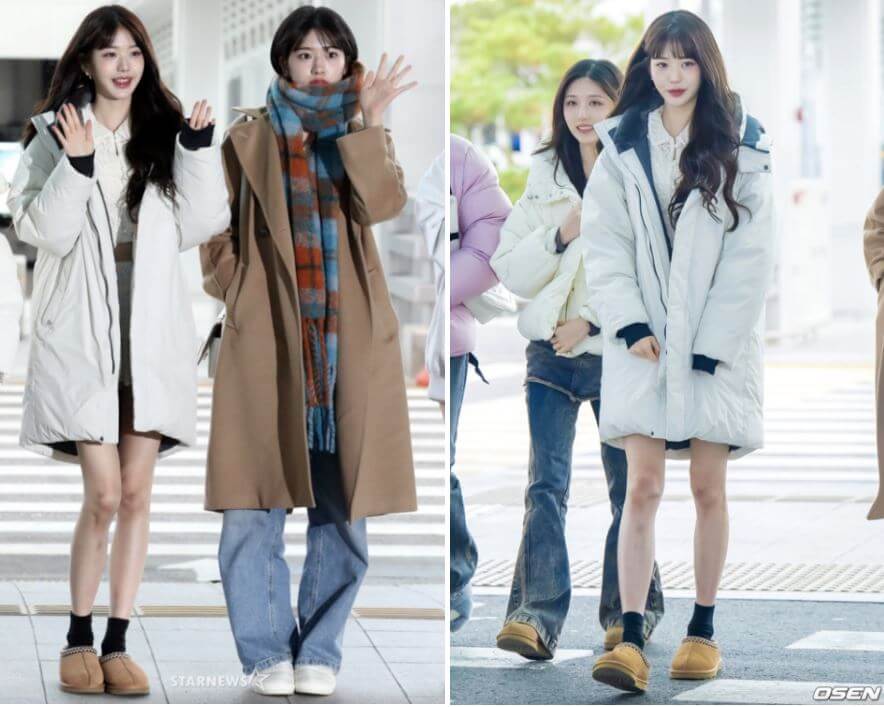 어그 타스만 슬리퍼 아이브 장원영