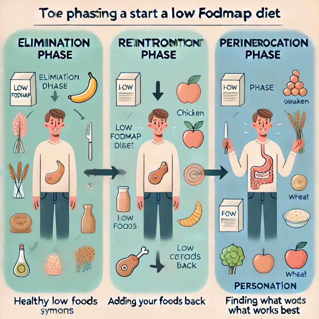 저포드맵 식단의 단계별 가이드
