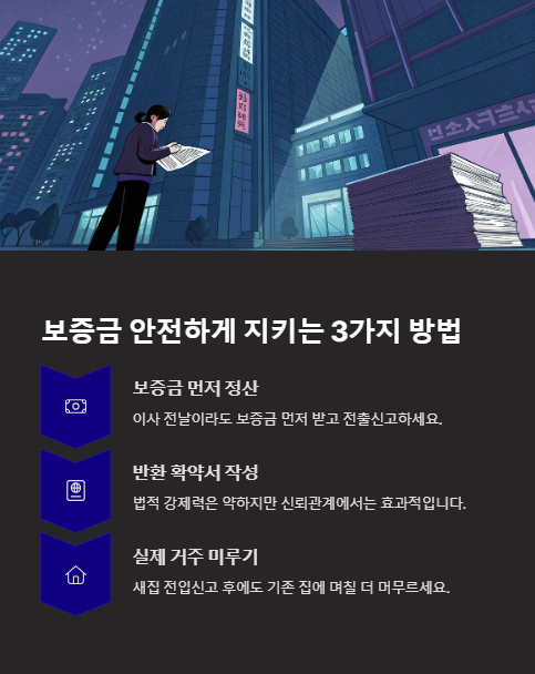 보증금 안전하게 지키는 방법