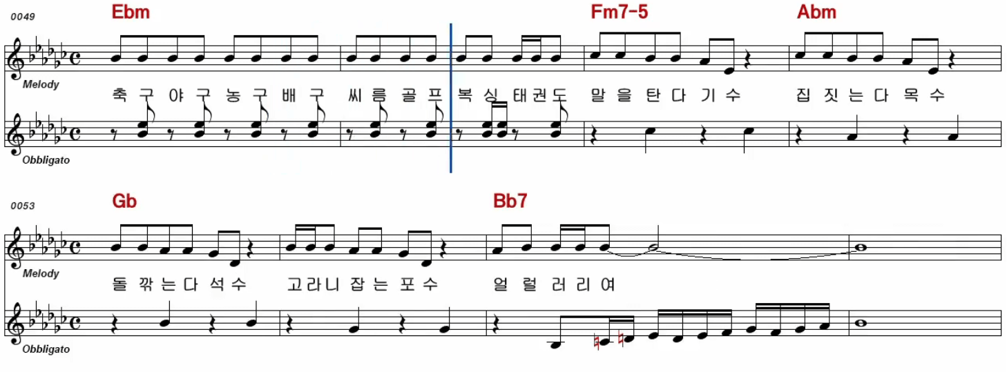 윤수현 천태만상 악보