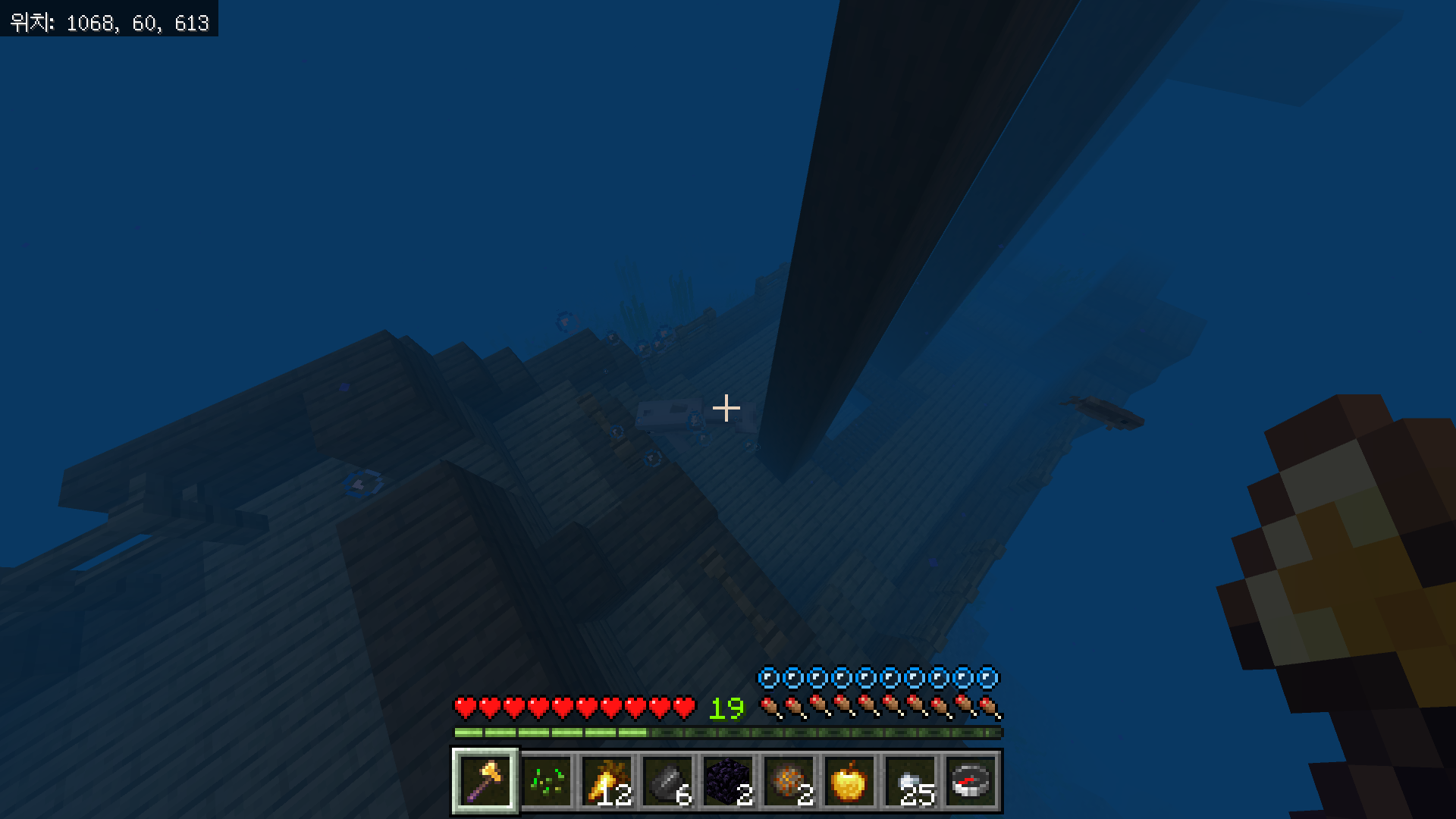 마인크래프트 난파선 보물상자, 보물지도 공략