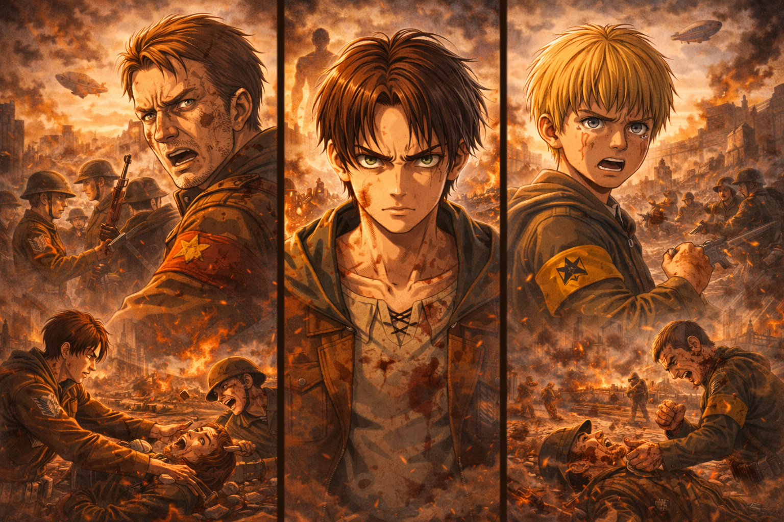 진격의 거인 증오의 되물림