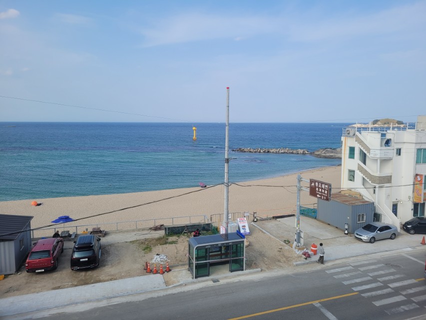 고성 봉포해변 바다 풍경