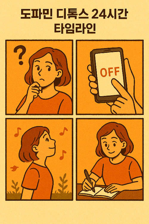 도파민 디톡스, 집중력 향상