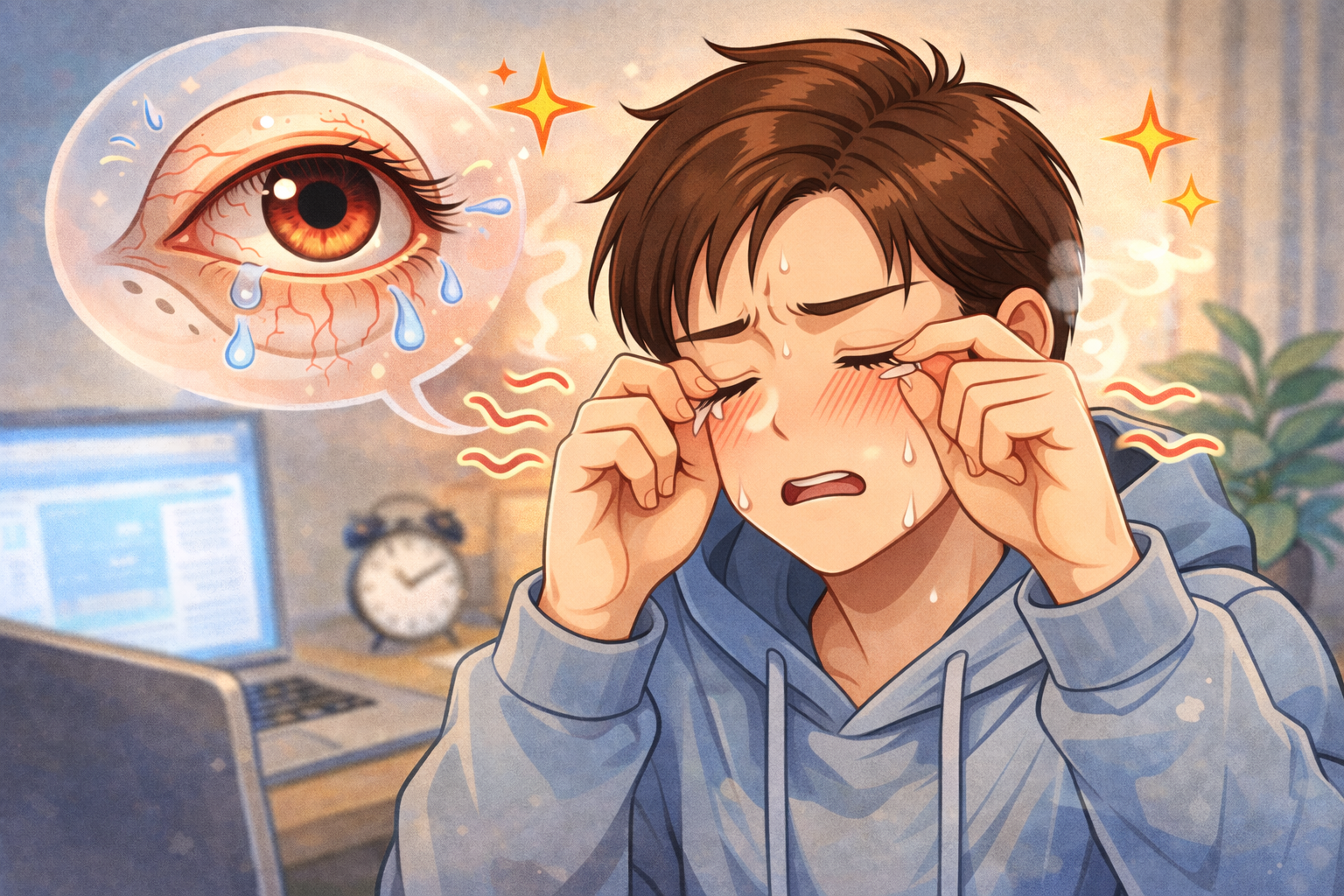 눈이 건조하고 뻑뻑한 증상