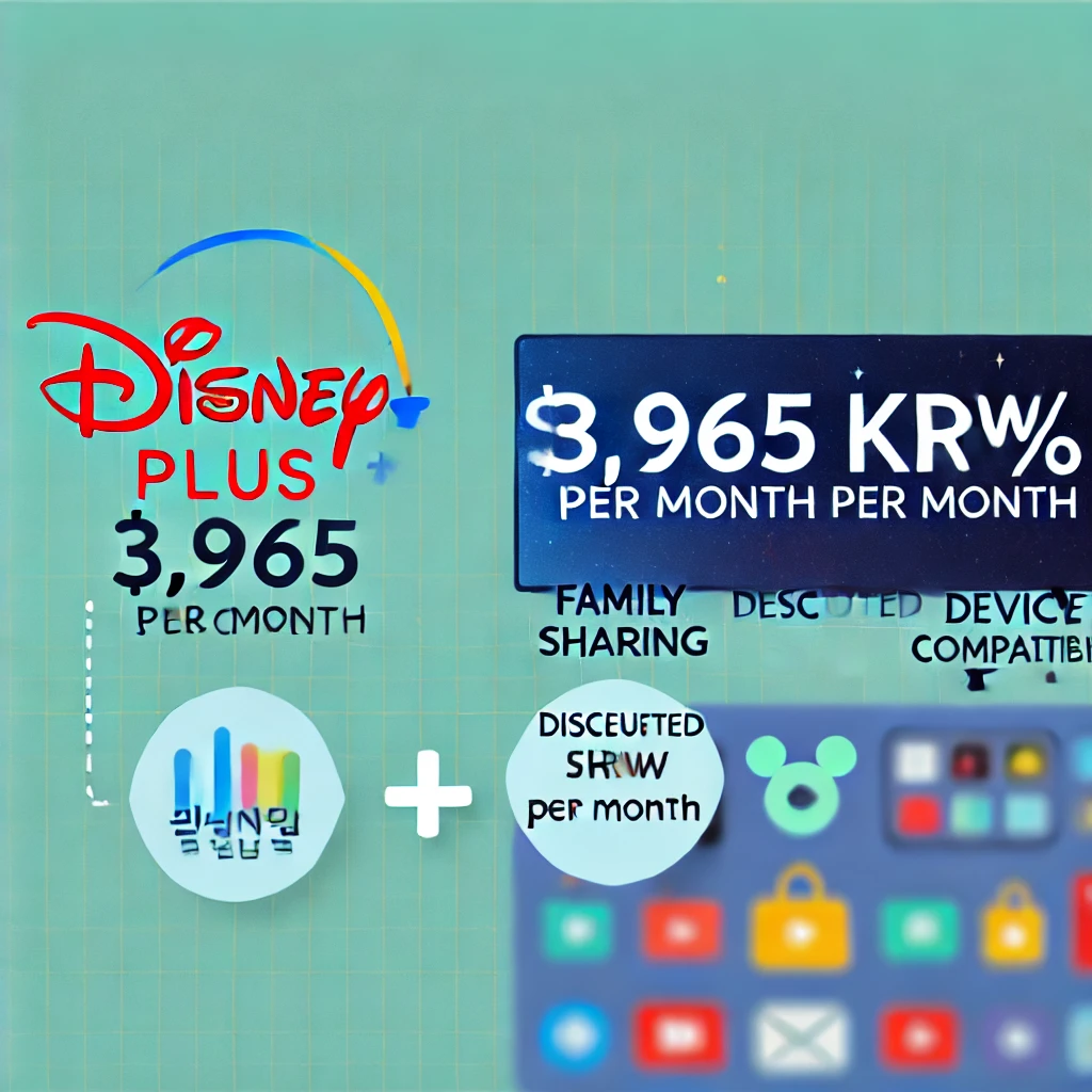 디즈니 플러스 가격 할인