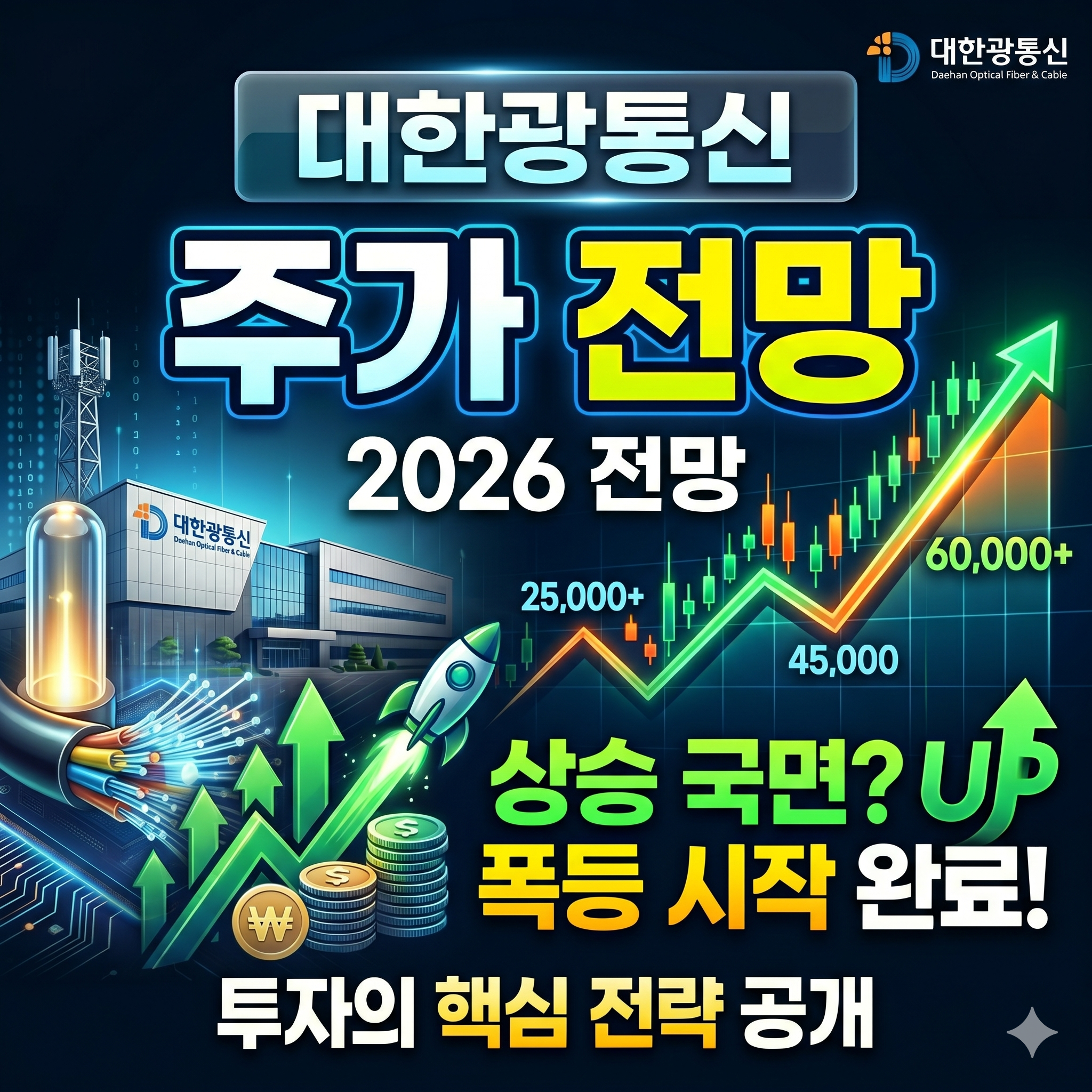 대한광통신 주가 전망