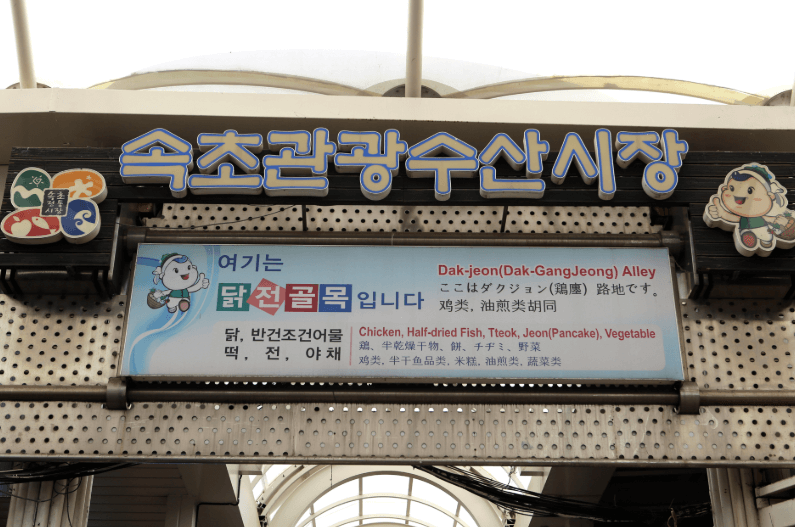 속초관광수산시장