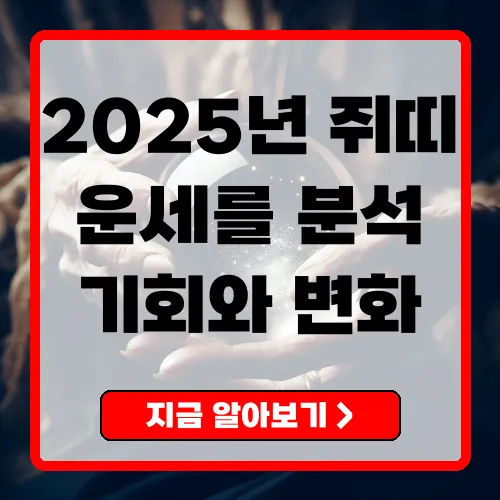 전반적인 쥐띠 운세