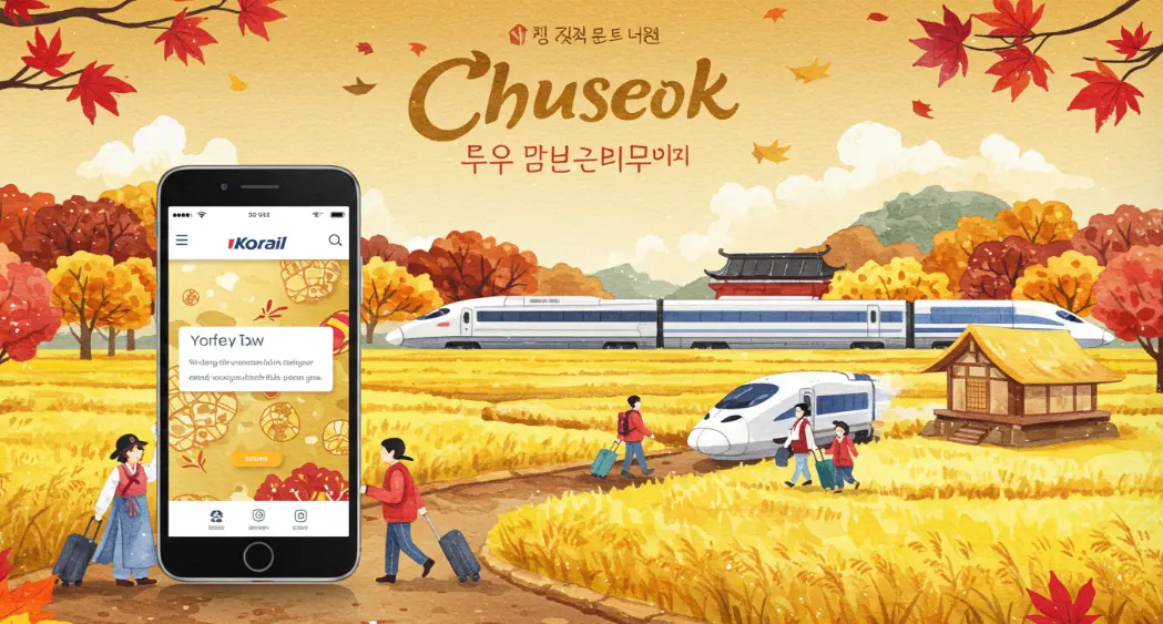 추석 기차표 예매 일정
