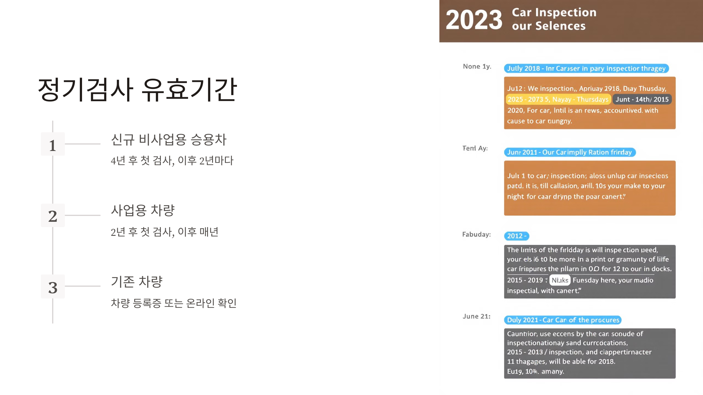 자동차 정기검사