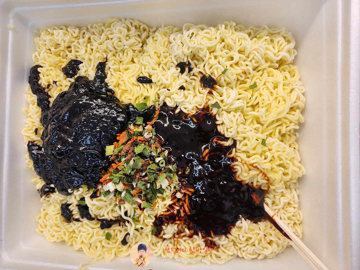 공간춘 쟁반짬짜면