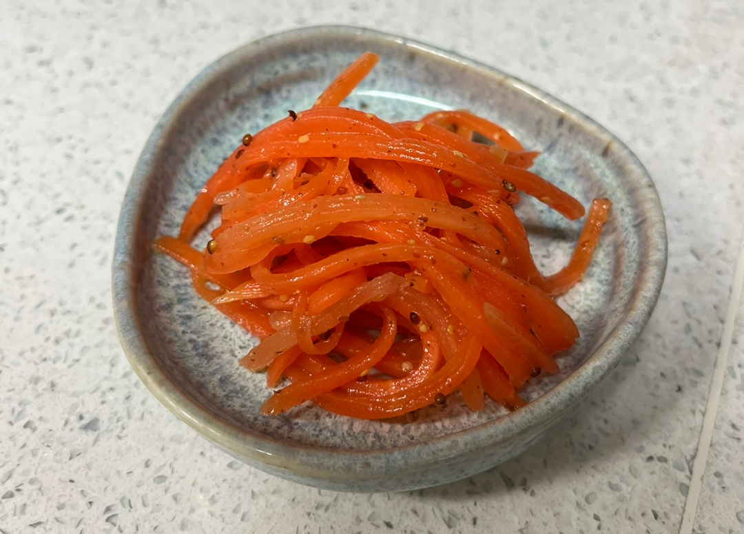 당근라페 완성