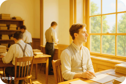 창밖만 바라보는 바틀비