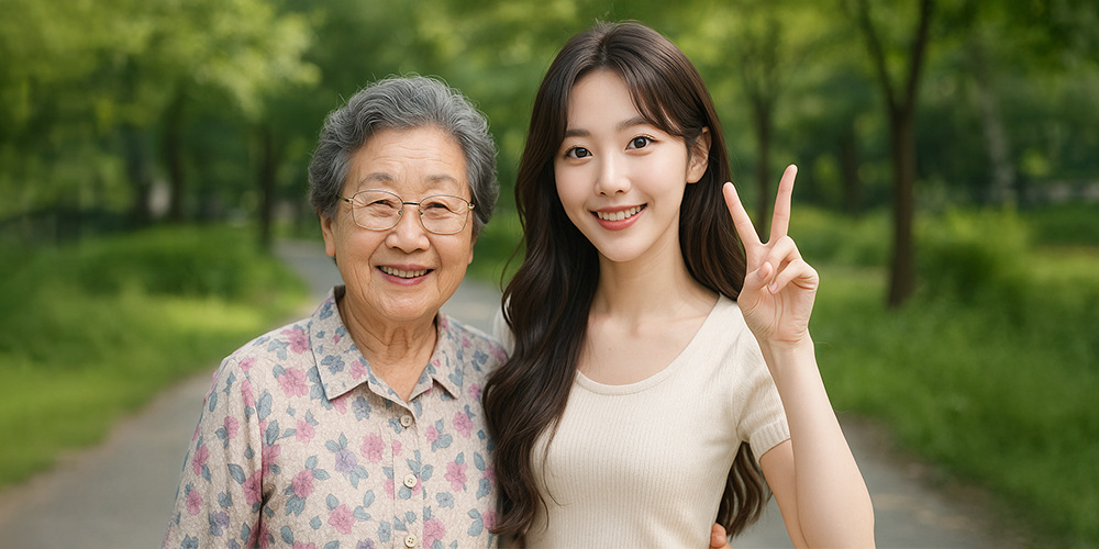 꿈에서 조상님만 난여자